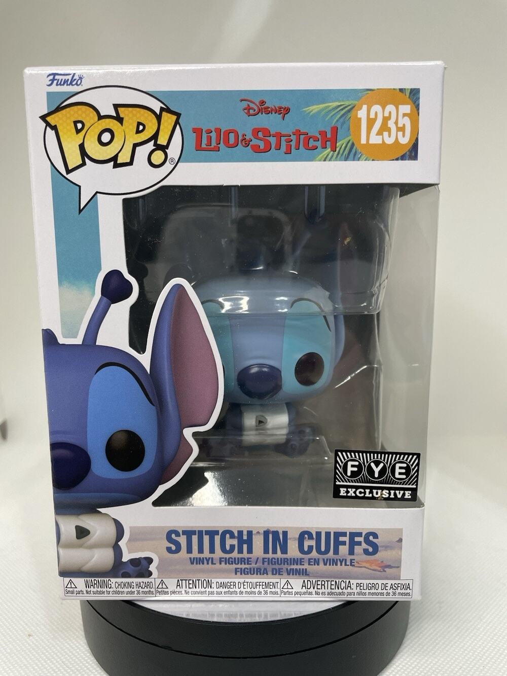 Funko Pop! Disney Stitch in Cuffs #1235 Exclusive Figure with Protector